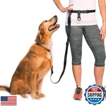 The Buddy System Adjustable Hands Dog Leash, Hand-free For Running. Fixed Price $39.99.