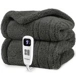 Heated Blanket Electric Throw - Fast Heating Double Sid.... Fixed Price $38.80.