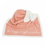 Wag & Wonder Rosewood Fleece Throw Blanket Soft Cozy Pet. Fixed Price $62.04.