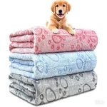 Ultra-soft Paw Print Dog Blanket Washable Cozy Pet Pillow Pad. Fixed Price $29.49.