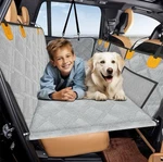 Loiion Car Seat Cover For Back Hard Bottom Extender Dogs Grey. Fixed Price $39.99.