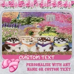 Siberian Husky Dog Mat Anti-slip Pet Personalized Bathroom Rug Gift Nwt. Fixed Price $39.99.