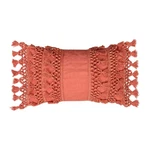 Rajrang Coral Throw Pillow Cover With Decorative Tassels - 20X12 Inches Lumba.... Fixed Price $37.31.