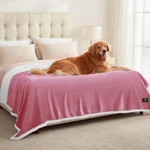 Luciphia Waterproof Bed Blanket Washable,soft Sherpa Fleece Puppy Reversible .... Fixed Price $38.66.