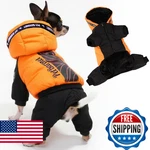 Petbaronet Waterproof Full Body Winter Jacket Dogs Snowsuit Cold Weather Small. Fixed Price $60.59.
