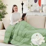 Deodar Natural Down Fiber Throw Blanket Couch, Sofa .... Fixed Price $65.46.