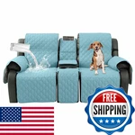 Taque Loveseat Recliner Cover Center Console 100 Waterproof Pet For Dual. Fixed Price $91.18.