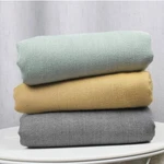 Pack 3 Decorative Herringbone Faux Cashmere Lightweight Throw Blanket 50"X 60". Fixed Price $19.99.