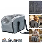 Pet Car Seat Center Console For Small Dogs & Puppy Grey To 11 Lb. Fixed Price $23.49.
