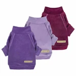 3 Pack Luxury Fleece Dog Turtleneck Sweaters Pink Or Purple Set Xs New Fitwarm. Fixed Price $14.97.