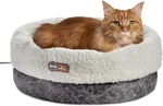 Heated Thermo-snuggle Cup Bomber Indoor Cat Bed, Pet For. Fixed Price $68.43.