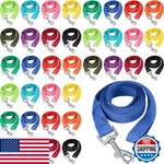 Hillban 36 Pcs Dog Leash Bulk 5 Ft Multicolored Puppy Training Slip Pet. Fixed Price $56.78.