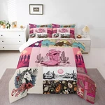 Manfei Cowgirls Comforter Set Queen Size, Western Cowboy Bedding 3PCS For.... Fixed Price $77.49.