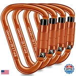 Qiwymhw Auto Locking Carabiner 25KN Uiaa Certified Heavy Duty Climbing. Fixed Price $46.53.