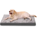 Hbn 24 36 42 Inch For Dog/cat, Soft Plush Pet Crate Bed, Rose Velvet. Fixed Price $28.49.