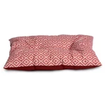 Vibrant Life Tufted Pillow Dog Bed Medium 27X36 Rust Red Machine Washable Plush. Fixed Price $12.99.