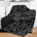 Reversible Faux Fur Blanket Soft Warm Fluffy Sherpa Sofa Throw Shaggy Plush. Fixed Price $39.99.