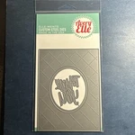 New! Avery Elle - Quilted Frame Oval Window, Cover Plate Die, Thank You. Fixed Price $13.00.