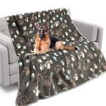 Rezutan Upgraded Blankets For Large Dogs Cat Flannel Washabl.... Fixed Price $37.19.