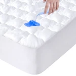 Springspirit Queen Mattress Pad Cover Waterproof, Quilted Fitted. Fixed Price $27.89.