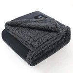 Luciphia Waterproof Bed Blanket Washable,soft Sherpa (40" X28"), Grey. Fixed Price $24.99.