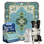 Washable Pee Pads For Dogs And Cats - 100% Waterproof Leakproof Reusable Pupp.... Fixed Price $37.10.