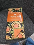 Nwt Ritz Sunflower Super Absorbent Microfiber Reversible Drying Mat. Fixed Price $14.99.