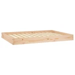 Dog Wax Brown Solid Pine Wood Pet Beds Comfortable Indoor Home Vidaxl. Fixed Price $97.99.