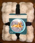 Brentwoof 60"X70" Oversized Waterproof Pet Blanket & Furniture Protector Taupe. Fixed Price $59.99.