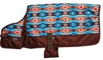 Showman Xx-large Teal & Orange Southwest Design Dog Blanket. Fixed Price $32.95.