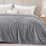 Bedelite Fleece Blanket King Size 3D Ribbed Jacquard Soft And Warm Decorati.... Fixed Price $45.67.