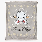 Lamb Chop Blanket Dog Fluffy Fleece Premium Soft Pet Throw. Fixed Price $36.17.