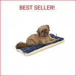 Midwest Homes For Pets Quiettime Reversible Paw Print Bed, 24-INCH Crate Mat. Fixed Price $27.55.