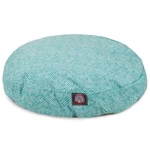 Majestic Pet Teal Native Medium Round Indoor/outdoor Dog Bed Removable Cover. Fixed Price $136.65.