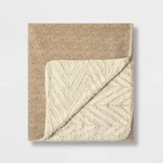 Boots Barkley Pet Blanket Reversible Beige To Cream Chevron 50X40. Fixed Price $13.99.