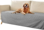 Fuguitex Fuzzy Cozy Plush Pet Blanket Throw 30X70 Inch, Light Grey - Read Desc. Fixed Price $14.99.