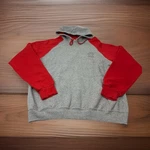 Pawz Unisex Large Gray Red Graphic Print Dog Lovers Pocket Pullover Hoodie. Fixed Price $29.99.