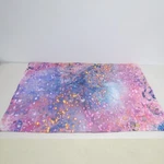 Kess Inhouse Marianna Tankelevich Pink Universe Purple Pillow Sham 30" X 22. Fixed Price $44.95.