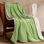 Jets Home Heated Blanket 50X60 - Etlfcc Certified Flannel Electric Ma.... Fixed Price $45.16.