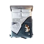 Waterproof Dog Blanket For Bed 90X90 Inch King/queen Size Pet Ha. Fixed Price $121.63.