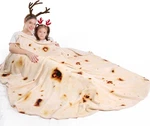 Mermaker Burrito Tortilla Taco Blanket 71 Inches For Adult Kids, Realistic. Fixed Price $28.91.