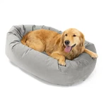 Majestic Pet Velvet Calming Dog Bed Washable Cozy Fluffy Donut. Fixed Price $149.99.