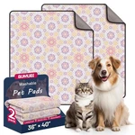 Washable Dog Pee - Absorbent Reusable Puppy Training Pads, Waterproof Le.... Fixed Price $43.35.