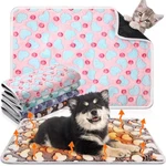 4 Pack Self Heating Cat Bed Warming Pad With Removable Cover Extra W.... Fixed Price $40.82.