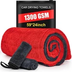 Thinklearn 3-PACK Drying Towel-microfiber Extra Large Towels For CARS(59"X24. Fixed Price $40.67.