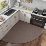 Non-slip Corner Kitchen Rug Super Absorbent Braided Floor Mat For Sink Area.... Fixed Price $69.61.