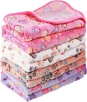Tatuo 4 Pcs Dog Blanket Pet Puppy Teething Toys Paw Print Fleece. Fixed Price $17.55.