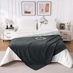 Qiyi Waterproof Blanket For Bed Queen Size Reversible Washable Pet-friendly Flan. Fixed Price $62.05.
