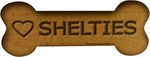 Imagine This 7-INCH By 2-1/4-INCH Car Magnet Biscuit Bones, Love Shelties. Fixed Price $8.95.