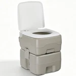 Portable Toilet 5 Gallon 20L Flush Porta-potty Outdoor Indoor Travel Camping. Fixed Price $55.98.
